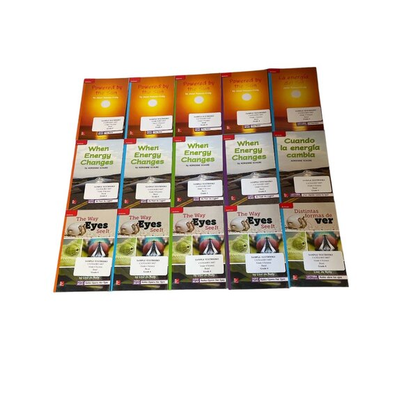 McGraw Hill Inspire Science Leveled Readers Paired Grade 4 English Spanish Homes - Picture 2 of 3
